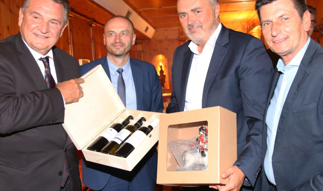 Burgenland and Varaždin meet on highest political level