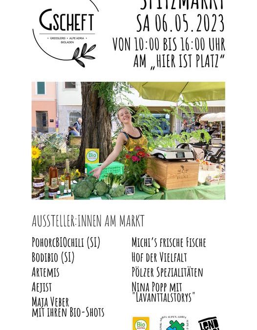 Alpen-Adria Markt Graz 6. Mai